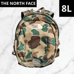 値下げ【THE NORTH FACE】HOMESLICE 迷彩リュック8Lキッズ