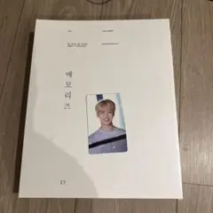 BTS MEMORIES OF 2017 メモリーズ　DVD トレカ　ジミン BTS JIMIN MEMORIES OF 2017 Official Photocard with mount Blu