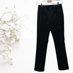 【port land】　テーパードパンツ　ウエスト内側　チェック柄　オシャレ