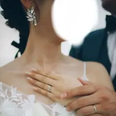 Bride me /フラワー　ピアス