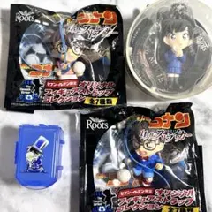 名探偵コナン マスコット ストラップ ケース4点