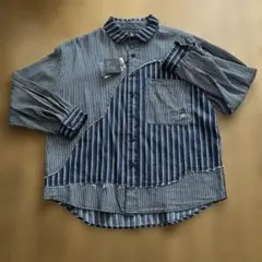 go slow caravanストライプシャツ/新品未使用タグき¥11000の品のサムネイル