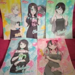 バンドリ！クリアファイル5枚セット