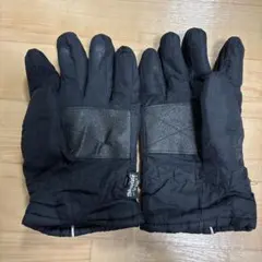 thinsulate シンスレート 黒いナイロン製グローブ