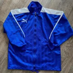 PUMA ジップアップジャケット 青