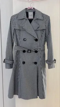 Cecil McBee⭐︎ギンガムチェック トレンチコート