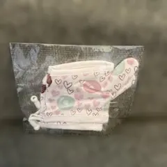 ハートドーナツ柄　指しゃぶり防止手袋