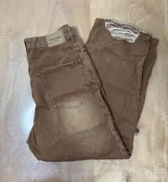 MASONPRINCE 定価￥17980ブラウン デニムパンツ