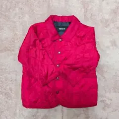 COMME CA ISM 赤 キルティングジャケット