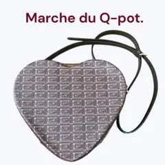 未使用級極美品　Q-pot チョコレート ハートクロスボディ バッグのサムネイル