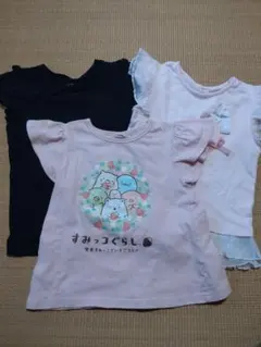 すみっコぐらし他 Tシャツ 3枚セット110cm