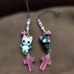 に*あ様 にゃんぱいあ　マスコットストラップ