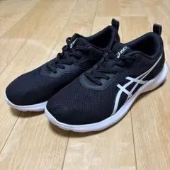 asics アシックス　レーザービーム　スニーカー　24.5