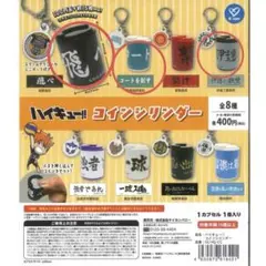 ハイキュー　コインシリンダー　カプセルトイ　3個セ