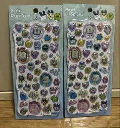 【国内正規品】プチドロップシール たまごっち 2点セット　プチドロ