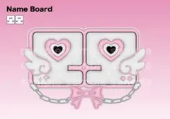 TWICE MISAMO MOMO モモ　ネームボード　ぷっくりネームボード