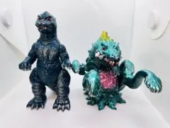 M1号 ビオゴジ・ビオランテ M1号 ゴジラ ビオランテ 対決セット ビオゴジ ソフビ - メルカリ