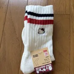 ヒートテックソックス　ハローキティ