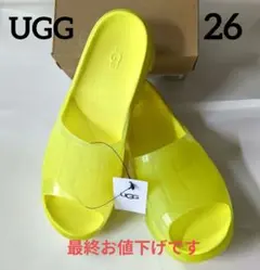 《UGG》W JELLA CLEAR SLIDE 26 SUNNY YELLOWのサムネイル