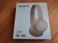 【箱あり美品】SONY WH-CH520 ワイヤレスヘッドホン ベージュ