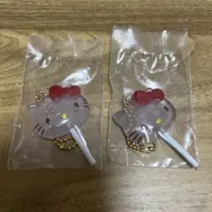 サンリオキャラクターズ　カラフルキャンディチャーム　ハローキティ×2