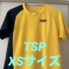 卓球 ウェア TSP XSサイズ イエロー/ネイビー