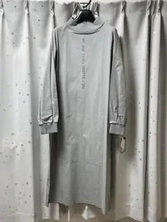 新品 スコットクラブ ワンピース ライトグレー