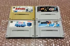 【SFCソフト4本セット・任天堂・ファミコン】bl