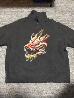 カラフルグラフィック ハイネックセーター ZARAニット