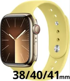 コンパチブル Applewatch用38mm 40mm 41mm シリコンバンド