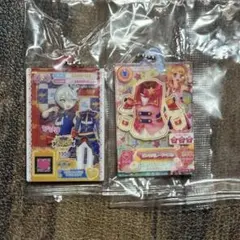 誰でもアクリルチャーム　2 アイカツ　プリパラ　ガチャ　ひびき　紫京院　あかり