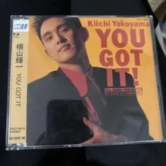 横山輝一　CDアルバム「YOU GOT IT! 」