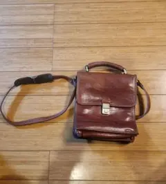 BALLY バリー 2way ショルダーバッグ サコッシュ 本革 ボルドー良品