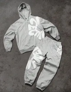 グレーパーカー セットアップ　ラスト一点！２４時間以内発送