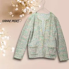 Hanae Mori ♡ノーカラージャケット 多色