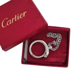 新品Cartier シルバー オーバル型 キーホルダー 楽天市場】カルティエ パンテールドゥカルティエ・キーリング