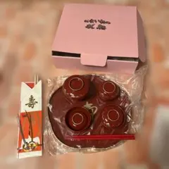 お食い初め　食器セット　漆器　100日祝い　祝膳