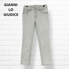 ジャンニロジュディチェ✨デニムパンツ【36】スリム ライトグレー