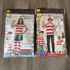 ウォーリーを探せ コスプレ 親子セット ウェンダ ウォーリーのサムネイル