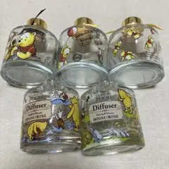 くまのプーさん ディフューザー ガラス　空き瓶