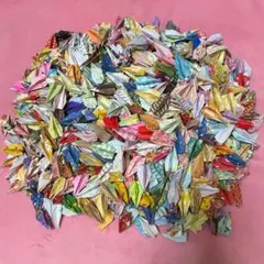 千羽鶴1000羽、千羽鶴、千羽鶴シャワー、 折り紙ハンドメイド千羽鶴、折り紙鶴③