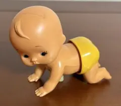ハイハイ赤ちゃん　ゼンマイ式　おもちゃ　昭和レトロ　快調　アンティーク　トミーのサムネイル