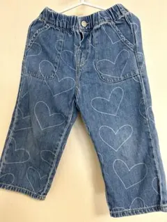 ZARA キッズ ハートデニムパンツ 4year 100センチ