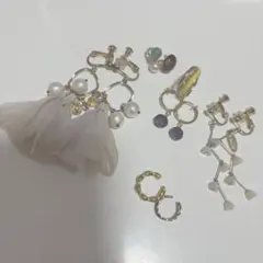 レディース アクセサリー イヤリング イヤーカフ 7点セット まとめ売り