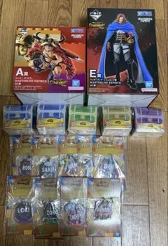一番くじ ワンピース A賞 ルフィ&E賞シャムロック 2体セット | Mercari