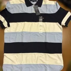 TOMMY HILFIGER ポロシャツ ボーダー Mサイズのサムネイル