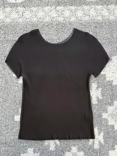 PLATAS PLAS チャコールグレー シルバーグレー 半袖Tシャツのサムネイル