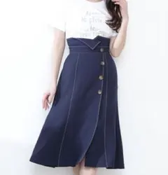 わけあり。リネン調ステッチスカート JILL by JILL STUART Mのサムネイル