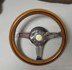 ナルディ NARDI 正規品 ステアリング 33パイ ウッド 旧車 クラシック