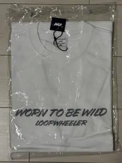 ⭐︎LOOPWHEELER LW16 Tシャツ Lサイズ 福引 ループウィラー⭐︎